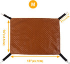 Cat Hammock Bed Medium Reversible Pet Cage Hanging Soft Bed For Small Animals