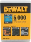 5000 Pk 5 16   Dwhtta7055 Heavy-duty Narrow Crown Staples 