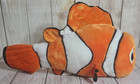 Disney Store Plush Finding Nemo Stuffed Animal Toy Orange White 17 
