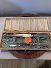 International Sterling Sterling Silver  925 Carving Set Knife   Fork W  Box