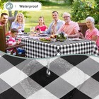 Rectangular Waterproof Vinyl Table Cloth  Flannel Backed Tablecloth