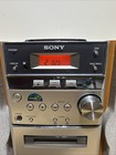 Sony Cmt-ep313 Micro Hi-fi Stereo System Cd Am fm Cassette Tested No Remote