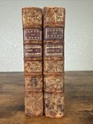 Antique 1740 French Philosophy Book Set  Les Caract  res De Th  ophraste bruy  re