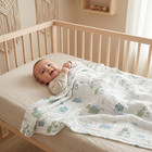 Muslin Swaddle Blankets For Newborn  Cotton Receiving Blanket