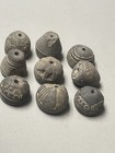 Ancient Mesopotamia 4000 Year Old 1    Onyx Beads With Designs