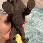 Vintage Molded Resin Bulldog English Bulldog Dog Figurine Collectible Sculpture 