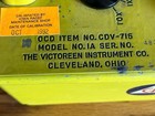 Vintage Victoreen Radiological Survey Meter Cdv-715 Model No  1a Geiger Counter