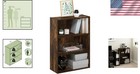 Compact 3-tier Bookcase For Living Room  Bedroom  Home Office - 120 Lbs Capacity