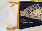 Extremely Rare 1st  Year 1958 Los Angeles Dodgers Baseball Stadium Felt Pennant