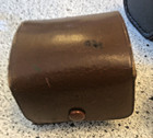 Vintage Leather Camera Lens Case Hard And Soft - Lot Of 4