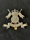 Nice  Ww2 Jr Gaunt British Queens Own Yeomanry Cap Badge