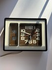 Mid Century Westclox Electric Wall Clock With Flip Day date - Works 