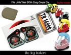 Toy Restore Replacement Stickers Fits Little Tikes 30th Cozy Coupe Car Teal Set