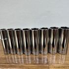 Craftsman 8 Piece 3 8 Drive 6 Point  Metric Socket Set Deep