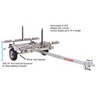 Malone Ecolight 4 Boat Stacker Kayak Trailer Package
