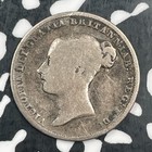 1845 Great Britain 6 Pence Sixpence Lot f8559 Silver 