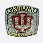 Indiana Hoosiers 2025 Championship Ring W Box  Us Ship Hoo Hoo Hoosiers  