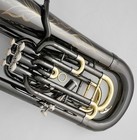 Professional Black Nickel Euphonium Horn B-flat Key With Case