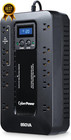 Cyberpower Ec850lcd Ups Battery Backup 850va 510w 12 Outlets Eco Surge Protector