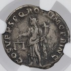 Trajan Ar Denarius Roman Imperial Silver Coin Rome Mint 981-117 Ad Ngc Vf