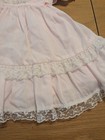 Vintage Cutest One Usa Toddler Girl 2t Light Pink Ruffle Lace Dress