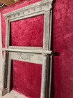 Antique Fireplace Mantle And Mirror