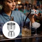 Cocktail Jigger Stainless Steel Bar Jigger Bell Jigger Measuring Liquor Shot Cup