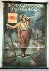 C  1914 Thomas Jefferson As Rip Van Winkle Silent Film Teaser Poster Or Theater