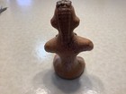 Pre-columbian Ceramic Sitting Female Figure Mayan  Inca  Aztec 