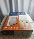 Petsafe Aluminum Pet Door Medium White 1-40 Lb New 
