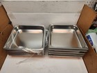 Lot 5 Vollrath 90122 Super Pan 3 S s 2 3 Size X 2 5  D Food Pan