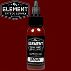 Tattoo Ink Set 10 Colors 1oz Blue Brown Orange Red White Yellow Green Black