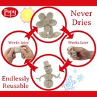 Pepy Reusable And Non-drying Oil-based Plasticine Modeling Clay  Cream  2 Pou   