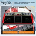For 2009-2014 Ford F150 Truck Cab Roof Protector Rear Roof Protector Spoiler