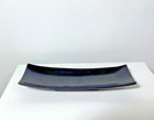 Decorative Black  canoe Bowl  From India  Made Of Mango Wood--new
