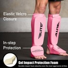 Mma Shin Pads For Muay Thai And Kickboxing  Protective Shin Guards With Inste   