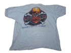 Vintage Grateful Dead 1970s Ringer Shirt Parking Lot Double Sided Fits Sm   Med