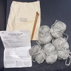 Wool Needles Knitting Crochet Organic Kit Yarn Patterns Instructions Hand Made