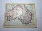 Maps Of Australia  Great Deal  5-100  Yr Old Maps  See Pics   Descrip