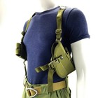 Right Hand Shoulder Holster Universal Concealed Carry Double Mag Pouch