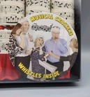 Robin Reed 8 Christmas Crackers Holiday Musical Whistles Handmade Family Fun 10 