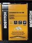 Bostitch Crown Staples  Heavy-duty  1 4-inch X 7 16-inch  5000-pack Stcr50191 4