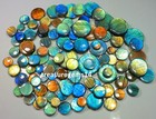 250 Crt Wholesale Lot Natural Multi Fire Labradorite                        Round Gemstone