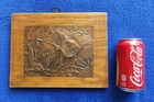 Vintage Hawaiian Hammered Copper Art Fish Tropical Ocean Sea Coral Reef Hawaii  