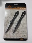 2 Pack Uzi Tzp Throwing Knife Set 8  Stainless Steel Blade Uzk-trw-002