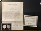 Canada Dollar -  1967 Flying Goose Silver Coin -  800fine Silver W  Certificate