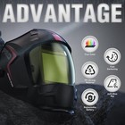 Tig Mig Arc Weld Grinding Welder Mask  True Color  Auto Darkening Welding Helmet