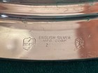 Vintage English Silver Mfg corp Serving Dish With Cover Made In U s a