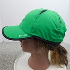 Nike Featherlight Dri Fit Hat Unisex Adj Tennis Running Cap Bright Green Black