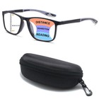 Multifocus Progressive Reading Glasses Tr90 Lightweight Anti Blue Light Readers